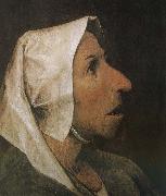 Pieter Bruegel Portrait of woman oil painting